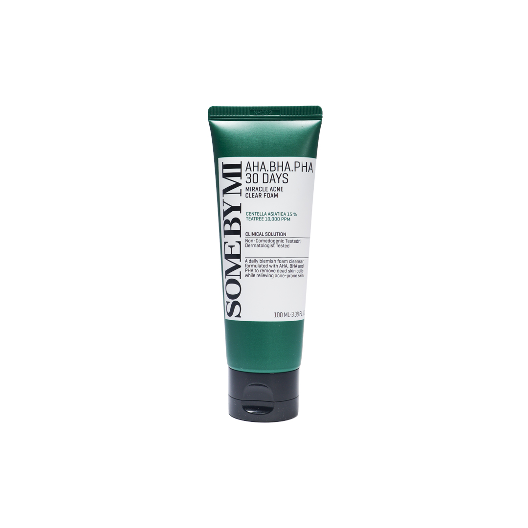 Some By Mi AHA. BHA. PHA 30 Days Miracle Acne Clear Foam 100 ml