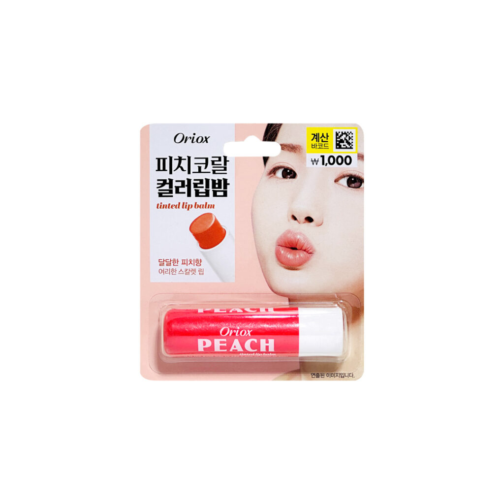 Oriox Color Lip Balm 4.8g - PEACH