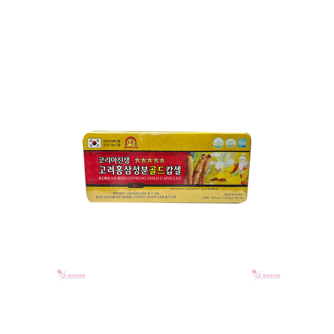 Korean Red Ginseng Gold Capsules 98.4 g