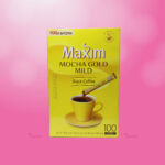 Maxim Mocha Gold Mild Black Coffee 100 Stick