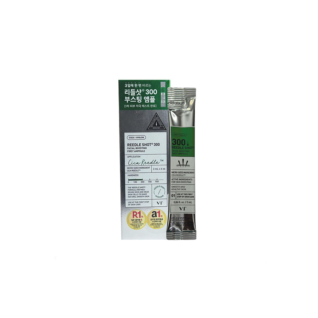 VT-COSMETICS Reedle Shot 300 Facial Boosting First Ampoule (6pcs Pack)