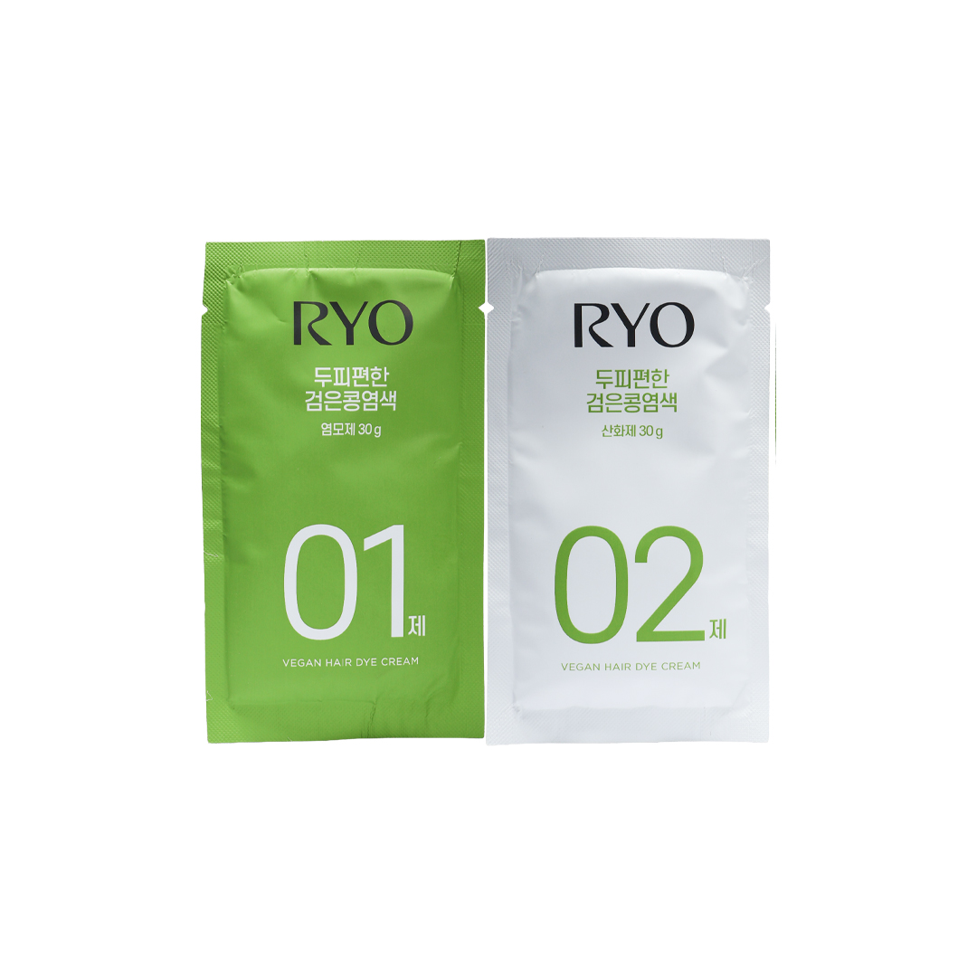 RYO Vegan Hair Dye Cream (Soft Black-3.0)