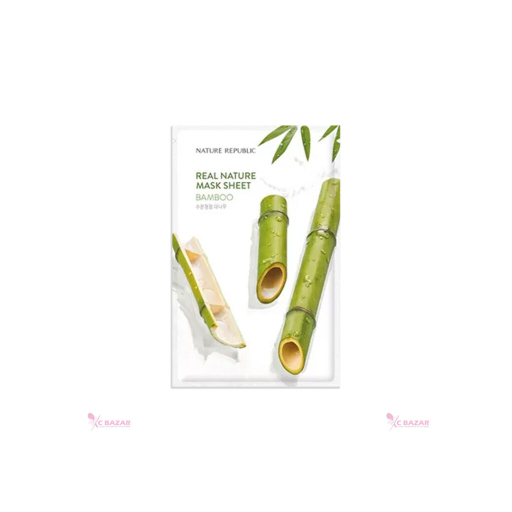 Nature Republic Real Nature Mask Sheet (Bamboo) 23 ml