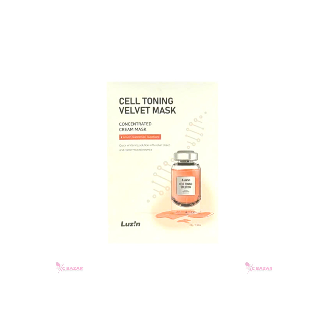 Luzin Cell Velvet Mask 28 g - Toning Velvet