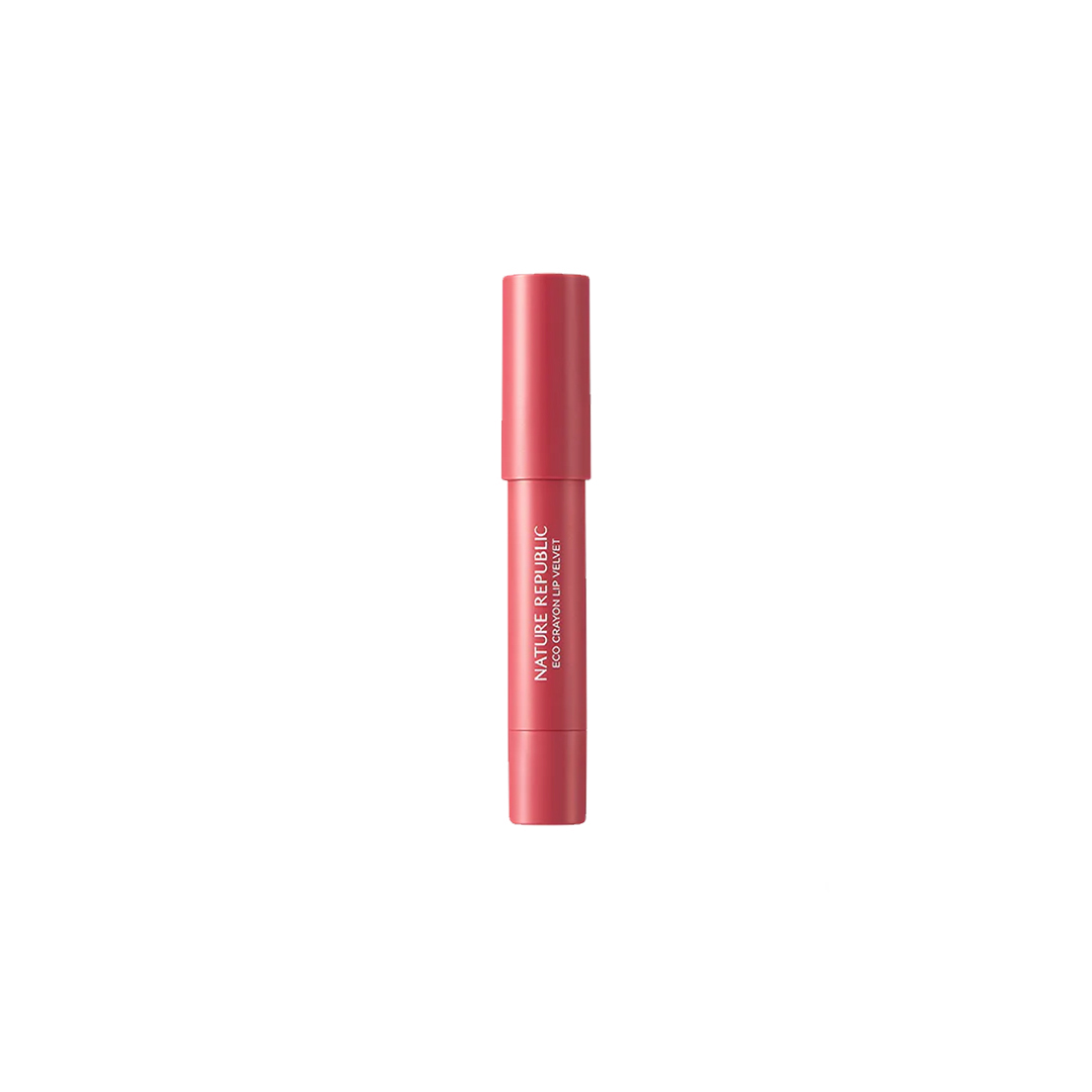 Nature Republic By Flower Eco Crayon Lip Velvet (03 Hibiscus ) 2.8 g