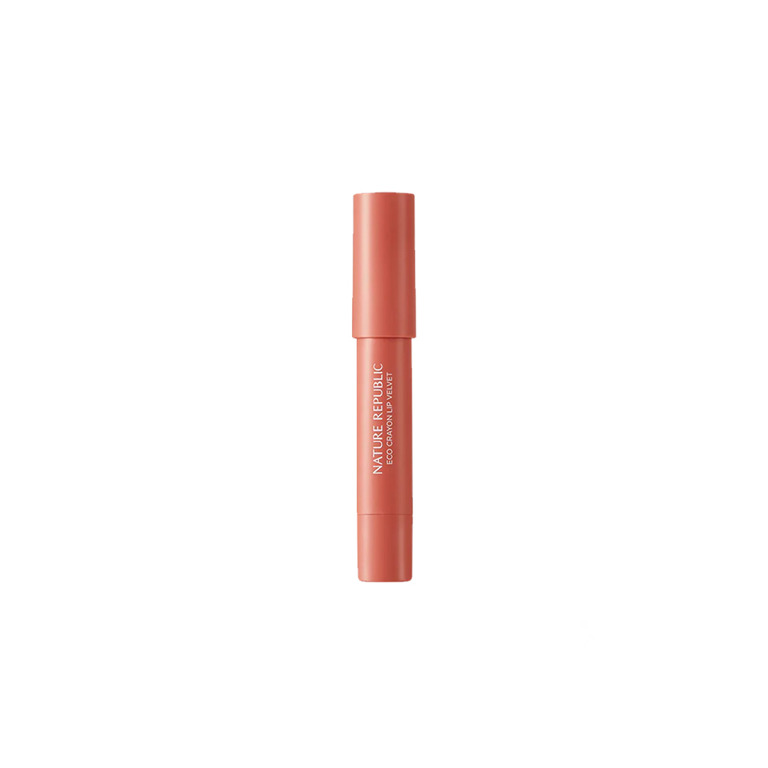 Nature Republic By Flower Eco Crayon Lip Velvet (05 Darjeeling Latte) 2.8 g