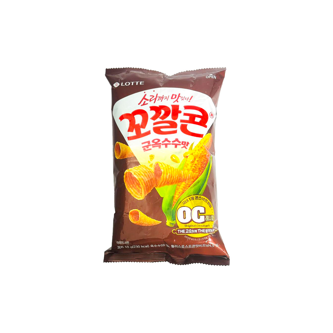 Lotte Kokal Corn Chips ( Roasted Flavour ) 40 g