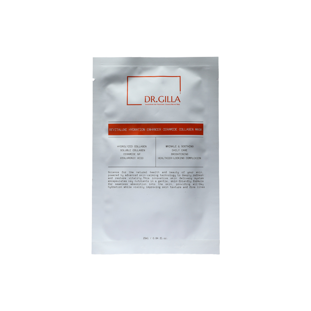 Dr. Gilla Revitaluxe Hydration Enhancer Ceramide Collagen Mask 25 ml