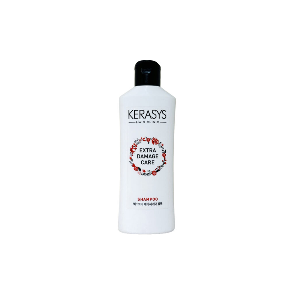Kerasys Hair Clinic Extra Damage Care Shampoo ( New ) 180 ml