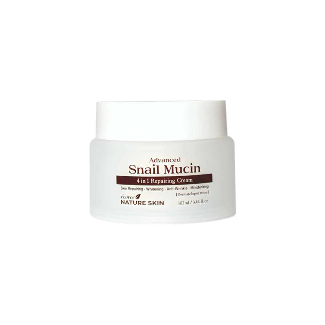 Nature Skin Advanced Snail Mucin 4 in 1 Repairing cream ( New ) 102 ml