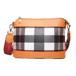 Made in Korea Cute Mini Women Party Handbag With Star Charm + ( Check Pattern Colour )