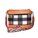 Made in Korea Cute Mini Women Party Handbag With Star Charm + ( Check Pattern Colour )