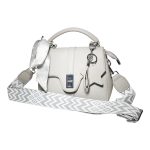 Made in Korea Cute Mini Women Party Handbag With Star Charm + ( Light Grey Colour )