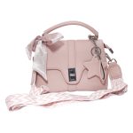 Made in Korea Cute Mini Women Party Handbag With Star Charm + ( Light Pink Colour )
