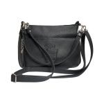 Made in Korea Premium Women Casual Shoulder Bag With Adjustable Strap + ( Black Colour )