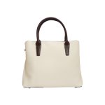 Made in Korea Premium Women White Office Handbag + ( Off - White Colour )