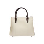 Made in Korea Premium Women White Office Handbag + ( Off - White Colour )