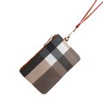 Women Check Pattern Large Tote Shoulder Bag + ( Dark Birch Brown Colour ) - Image 6