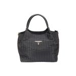 Made in Korea Women Quilted Handbag With Adjustable Shoulder Strap + ( black Colour )