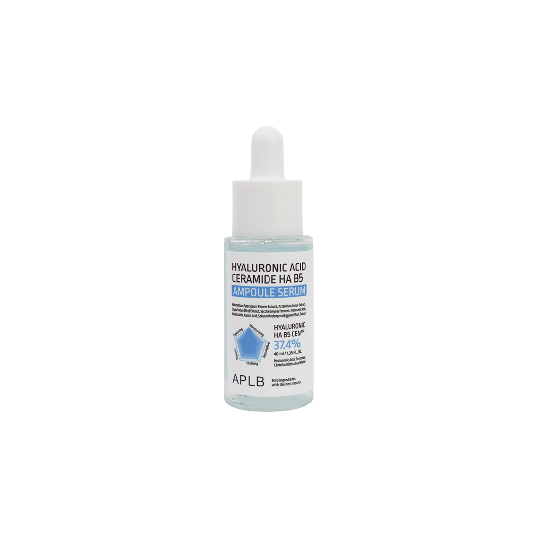 Aplb Hyaluronic Acid Ceramide HA B5 Ampoule Serum 40 ml (5) Aplb Hyaluronic Acid Ceramide HA B5 Ampoule Serum 40 ml